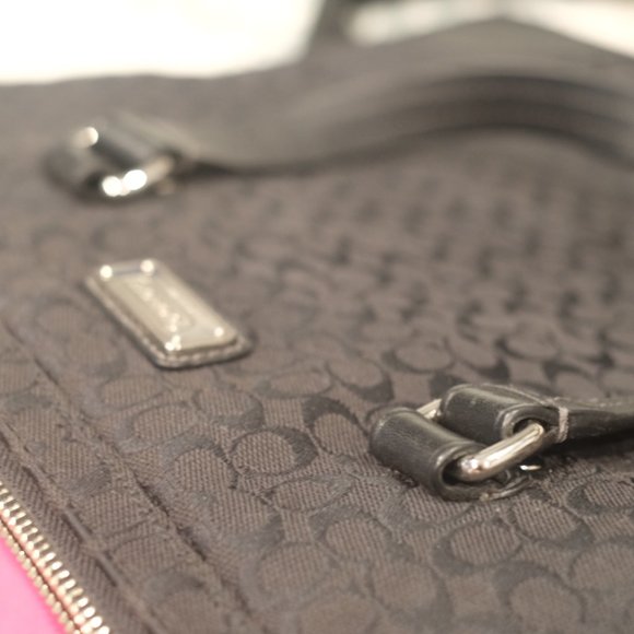Coach Bag, Men, Laptop, Logo, Canvas